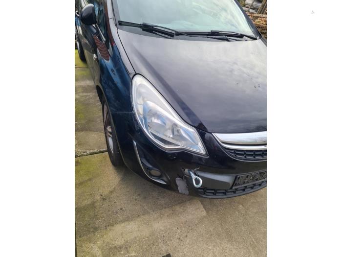 Opel Corsa D 1.2 ecoFLEX Sloopvoertuig (2012, Zwart)