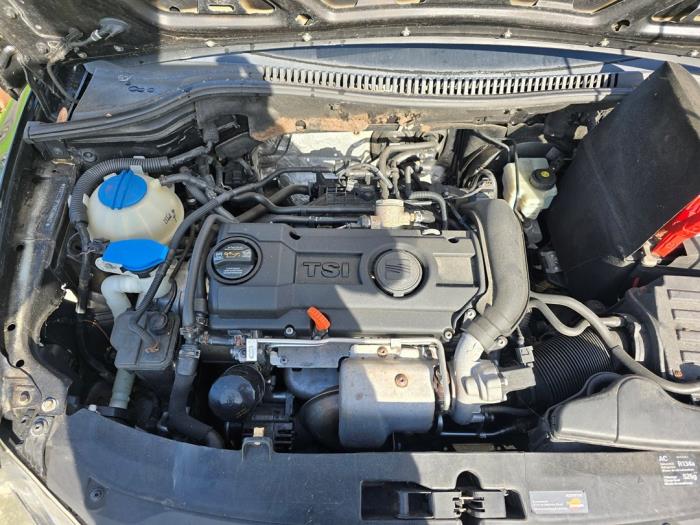 Seat Leon 1.4 TSI 16V Sloopvoertuig (2009, Zwart)